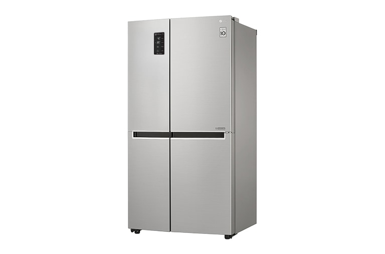 LG 626L Side By Side Refrigerator with Inverter Linear Compressor, GC-B247SLUV