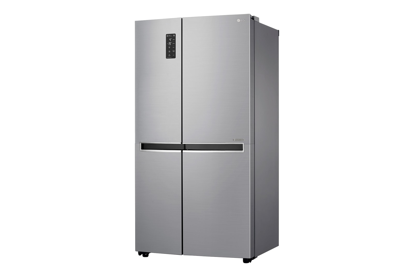 LG 624L Side By Side Refrigerator with Inverter Linear Compressor, GC-B247SLUZ