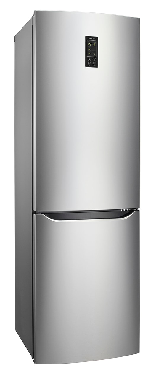 LG 311L Bottom Freezer 2 Doors Refrigerator with Smart Inverter Compressor, GC-B409SLQL