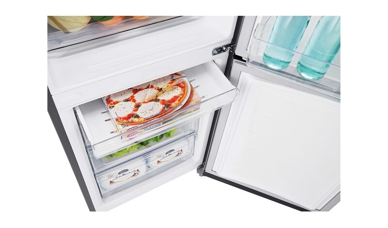 LG 316L Bottom Freezer 2 Doors Refrigerator with Inverter Linear Compressor, GC-B419SLQU