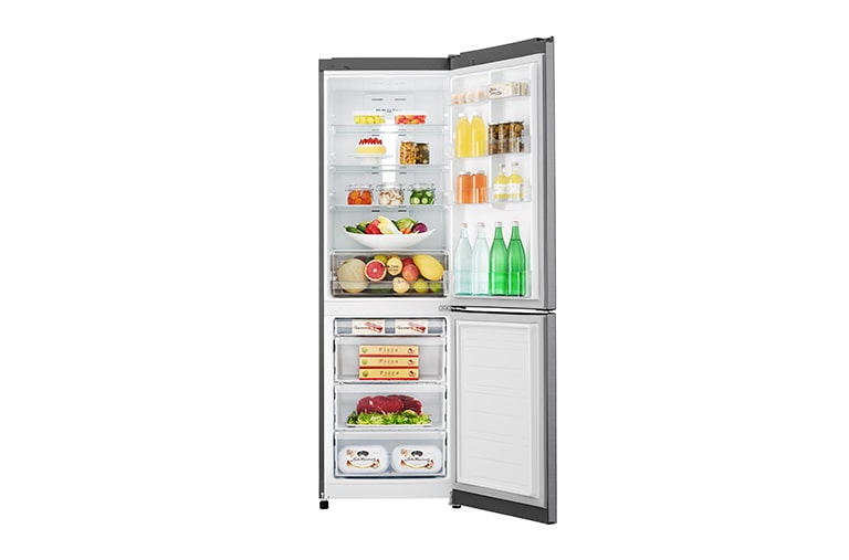 LG 318L Bottom Freezer 2 Doors Refrigerator with Inverter Linear Compressor, GC-B419SLQZ