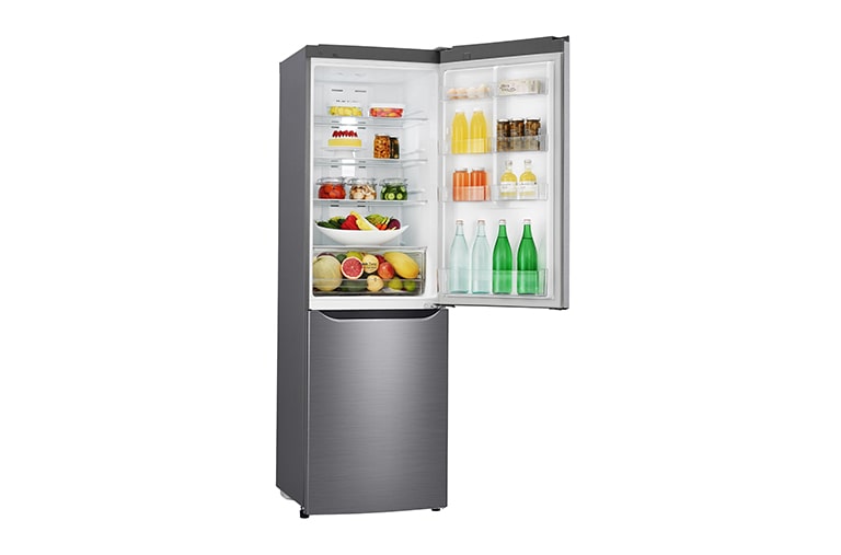 LG 318L Bottom Freezer 2 Doors Refrigerator with Inverter Linear Compressor, GC-B419SLQZ