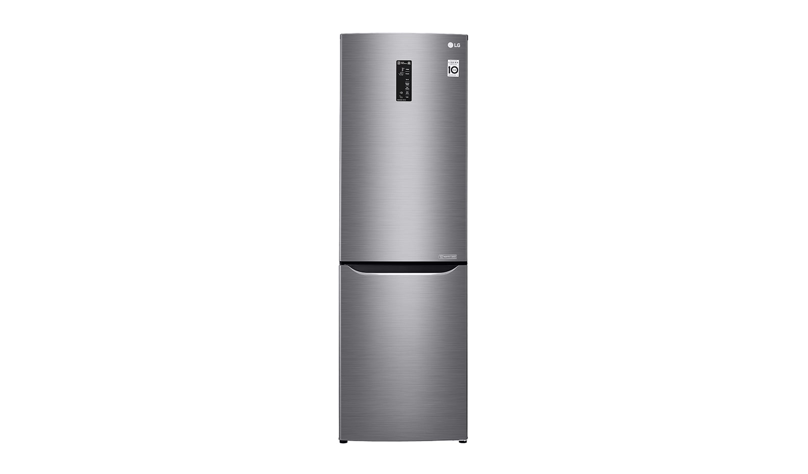 Front view of 318L Bottom Freezer 2 Doors Refrigerator with Inverter Linear Compressor GC-B419SLQZ