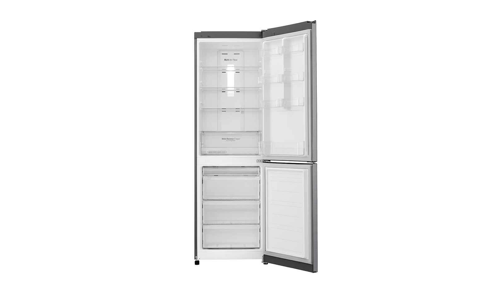 LG 318L Bottom Freezer 2 Doors Refrigerator with Inverter Linear Compressor, GC-B419SLQZ