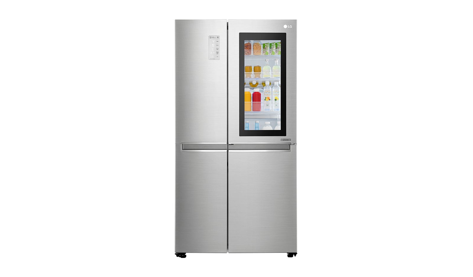 Front view of 626L InstaView Door-in-Door ™ Refrigerator GC-Q247CSBV