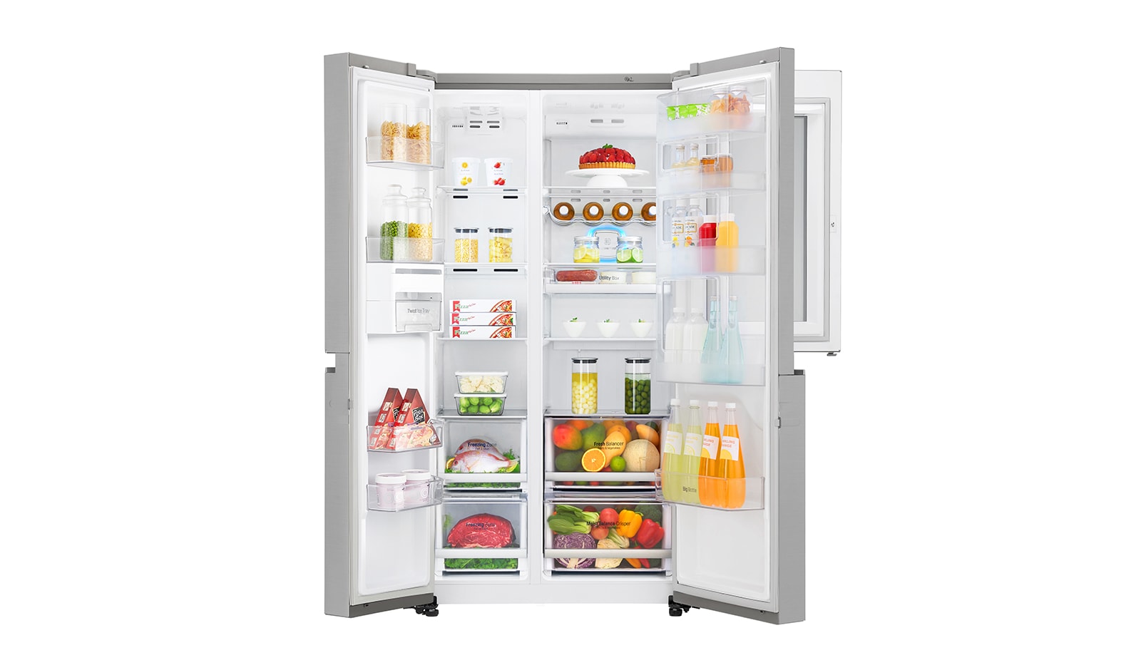 LG 626L InstaView Door-in-Door ™ Refrigerator, GC-Q247CSBV