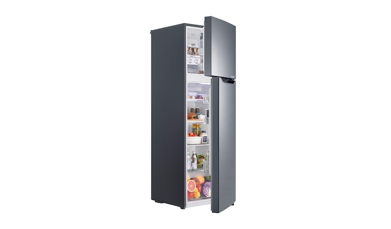 LG 210L Top Freezer 2 Doors Refrigerator with Smart Inverter Compressor, GN-B222SLCL