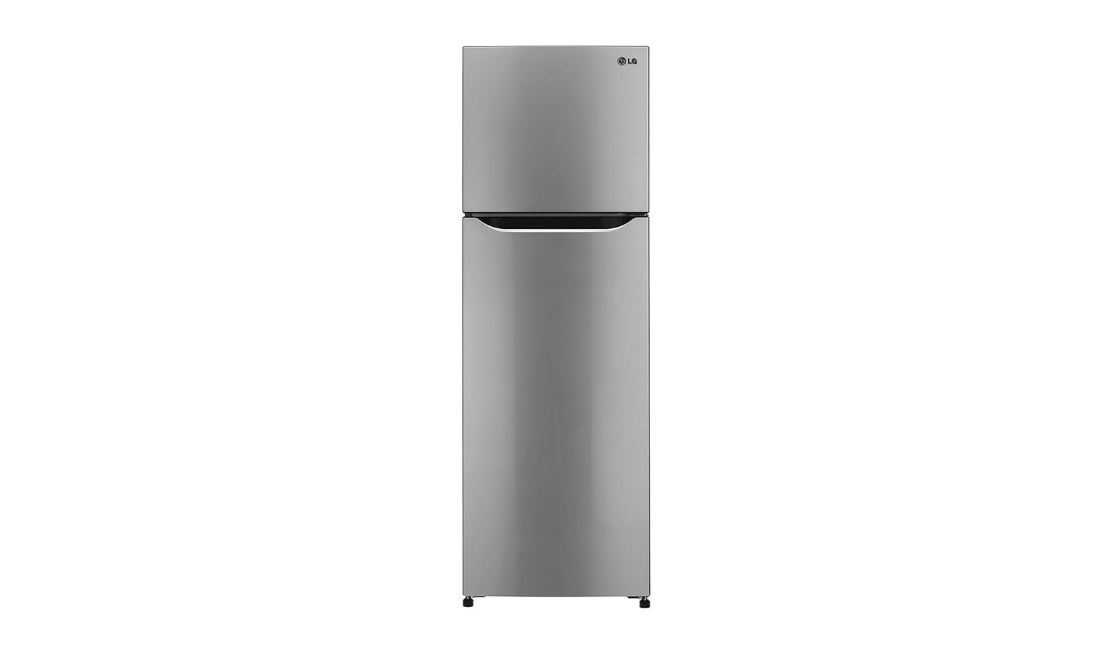 Front view of 210L Top Freezer 2 Doors Refrigerator with Smart Inverter Compressor GN-B222SLCL