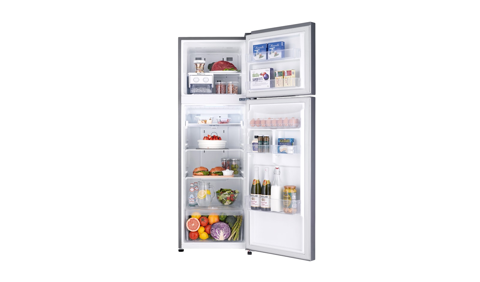LG 255L Top Freezer 2 Doors Refrigerator with Smart Inverter Compressor, GN-B272SLCL