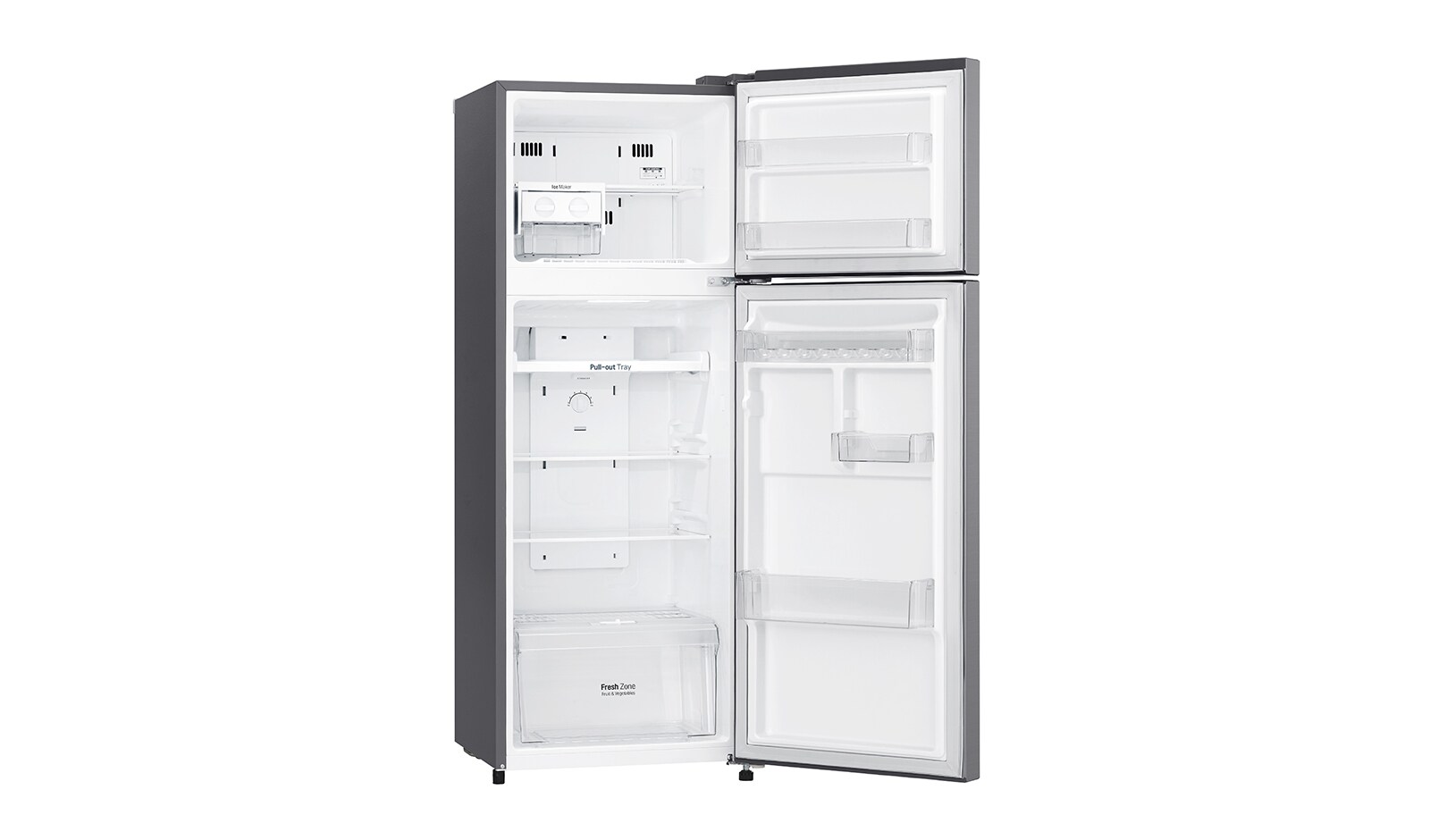 LG 209L Top Freezer with Inverter Linear Compressor & DoorCooling+, GN-C222SLCN
