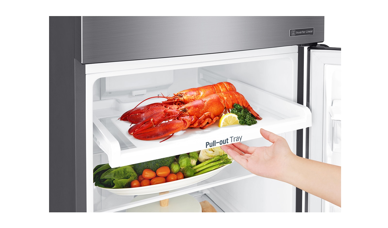 LG 254L Top Freezer Refrigerator - GN-C272SLCN, GN-C272SLCN