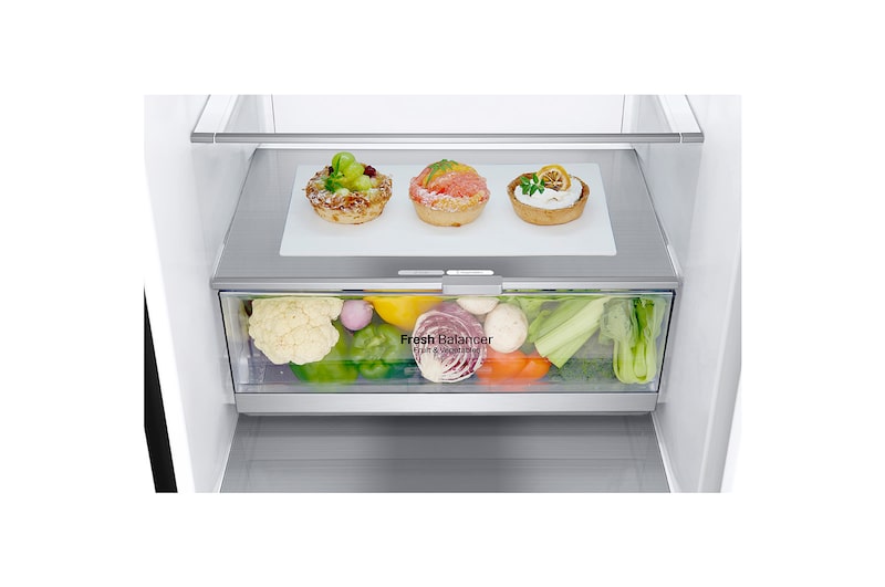 LG 341L Bottom Freezer Refrigerator - M341MC17, M341MC17