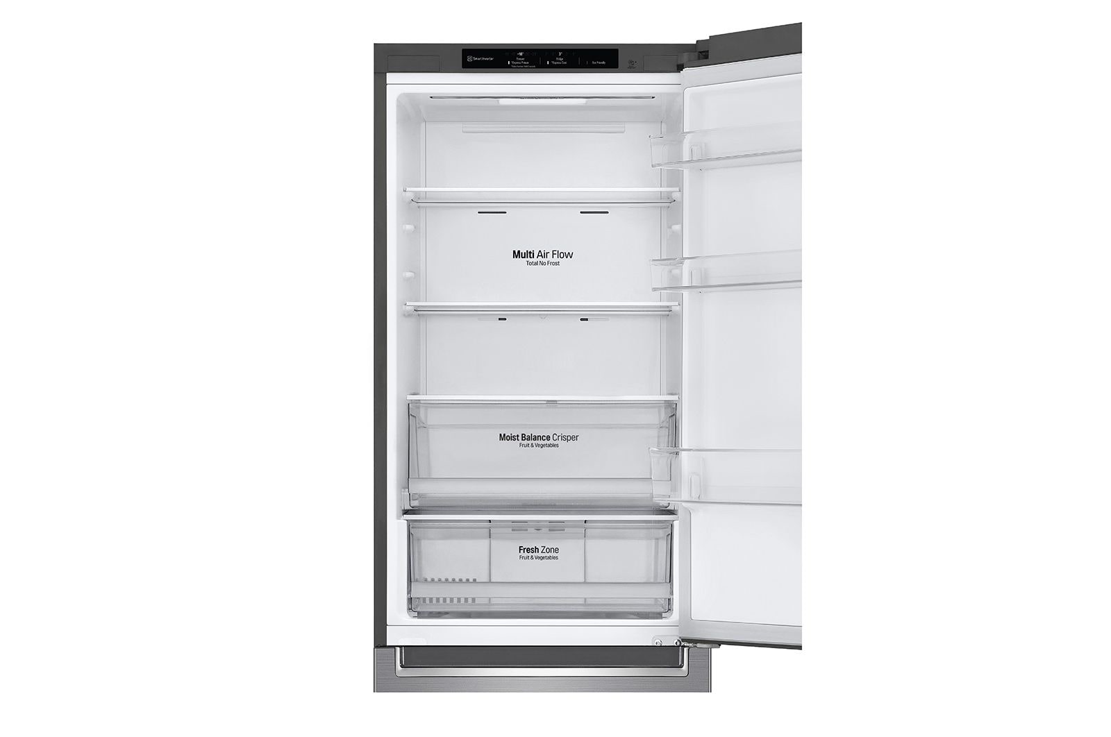 LG 341L Bottom Freezer 2 Doors Refrigerator with Smart Inverter Compressor, M341S13