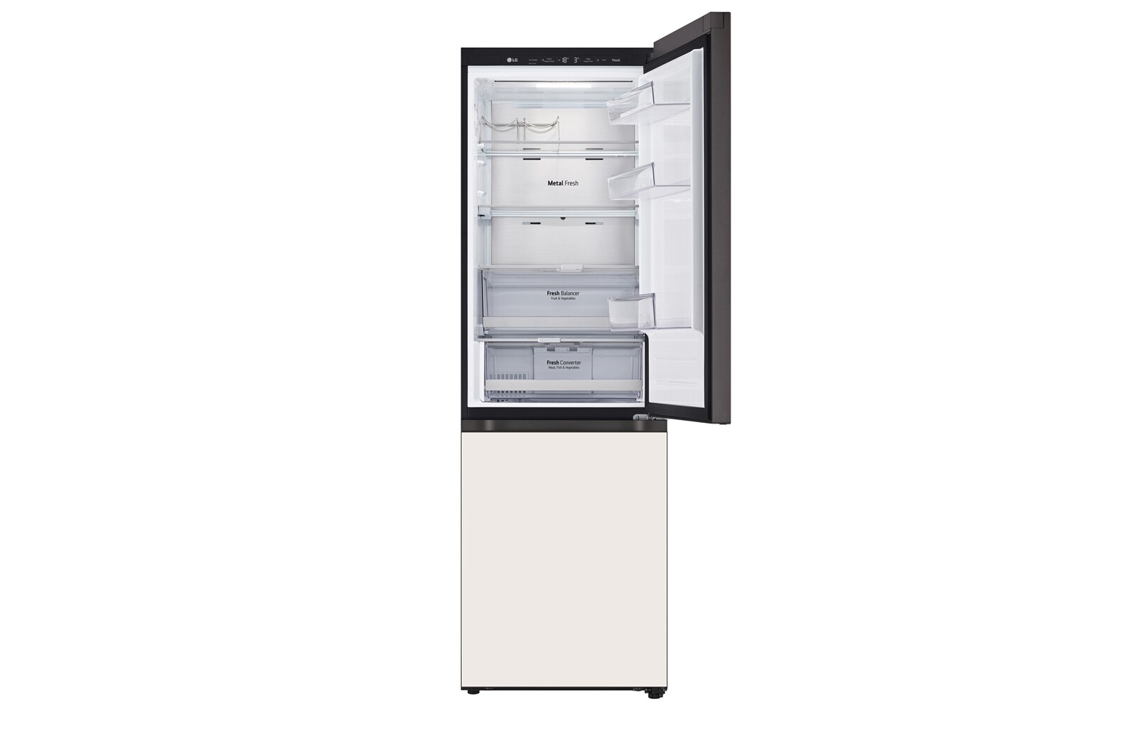LG 344L Bottom Freezer Refrigerator - M342BE17, M342BE17
