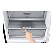 LG 341L Bottom Freezer 2 Doors Refrigerator with Inverter Linear Compressor, M458MCB