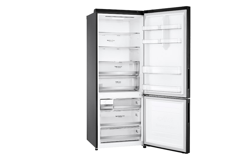 LG 451L Bottom Freezer 2 Doors Refrigerator with Inverter Linear Compressor, M479MCB