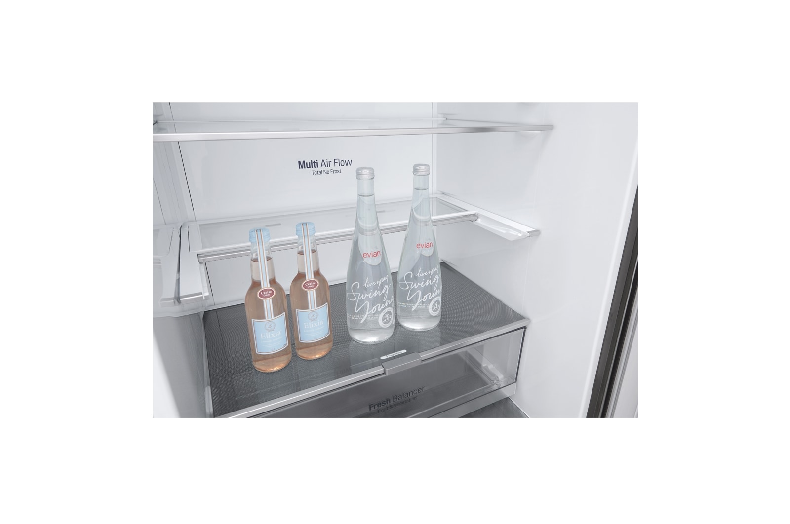 LG 451L Bottom Freezer 2 Doors Refrigerator with Smart Inverter Compressor , M461MC19