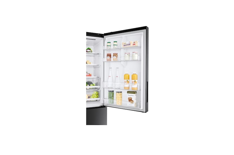 LG 451L Bottom Freezer 2 Doors Refrigerator with Inverter Linear Compressor, M479MCB