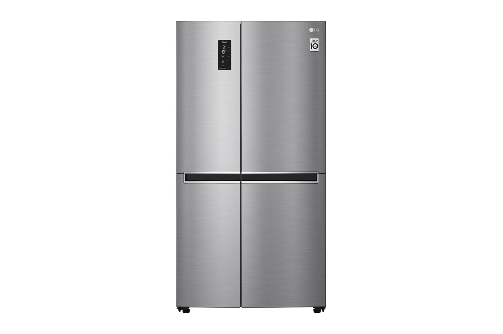 Front view of 626L Side By Side Refrigerator with Inverter Linear Compressor S640S12A
