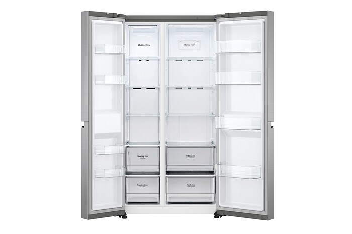 LG 647L Side By Side Refrigerator with Smart Inverter Compressor, S651S16A