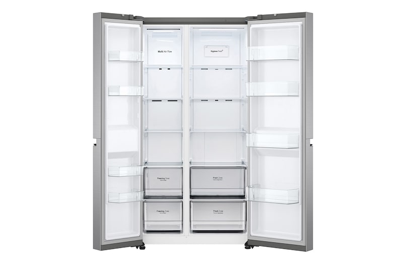 LG 647L Side By Side Refrigerator with Smart Inverter Compressor, S651S16A