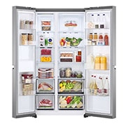 LG 647L Side By Side Refrigerator with Smart Inverter Compressor, S651S16A
