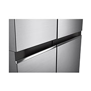 LG 647L Side By Side Refrigerator with Smart Inverter Compressor, S651S16A