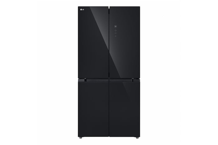 Front view of 425L Slim French Door Fridge with Inverter Compressor, F434GBMB1B