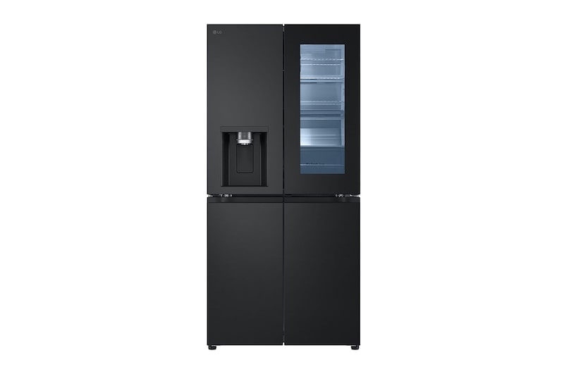 Front view of 422L InstaView Door-in-Door™ Refrigerator, F543EP95B