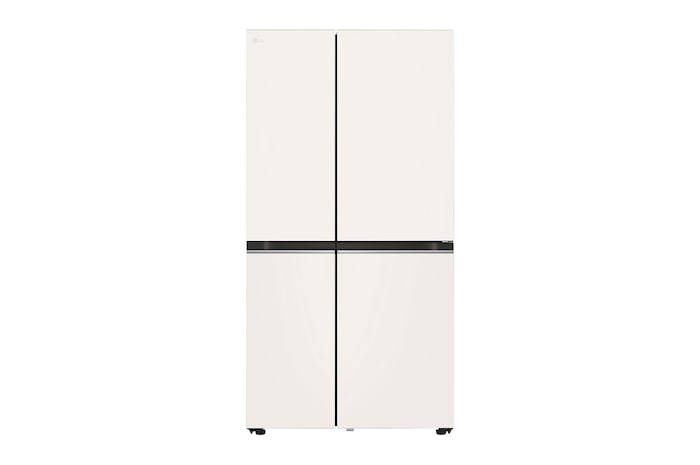 Front view of 647L Side By Side Refrigerator with Smart Inverter Compressor, S654MEEMFX