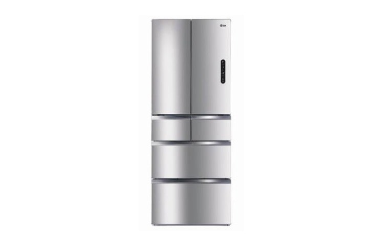 Front view of Multi Door Refrigerator / Linear Inverter Compressor – 10 Years Warranty GR-B40CSSRJ