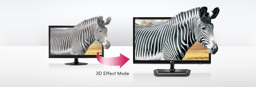 立体視 LG CINEMA 3D D2743 27インチモニター LG CINEMA 3D Monitor