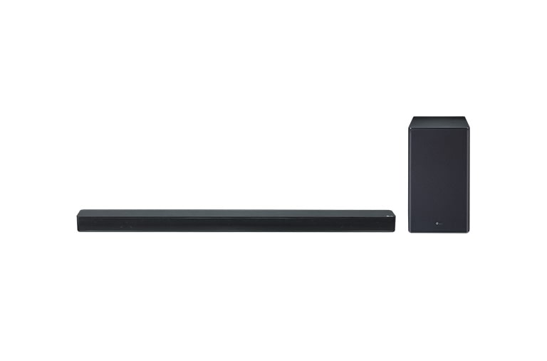 Front view of 360W 2.1ch Wireless Dolby Atmos Sound Bar SK8