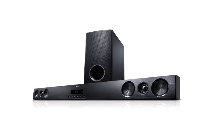 LG 2.1ch Virtual Surround Sound Bar HLS36W, HLS36W