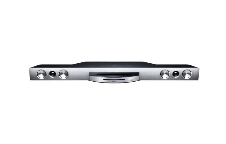 Front view of LG Smart 3D Blu-ray™ Sound Bar HLX56S