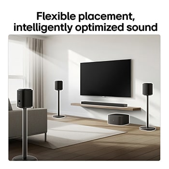USP card: Flexible placement, intelligently optimized sound