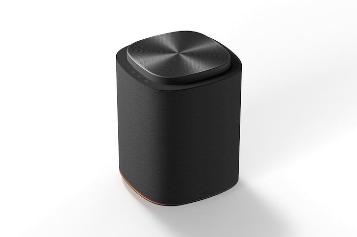 side view of Sound Suite M5 from the top
