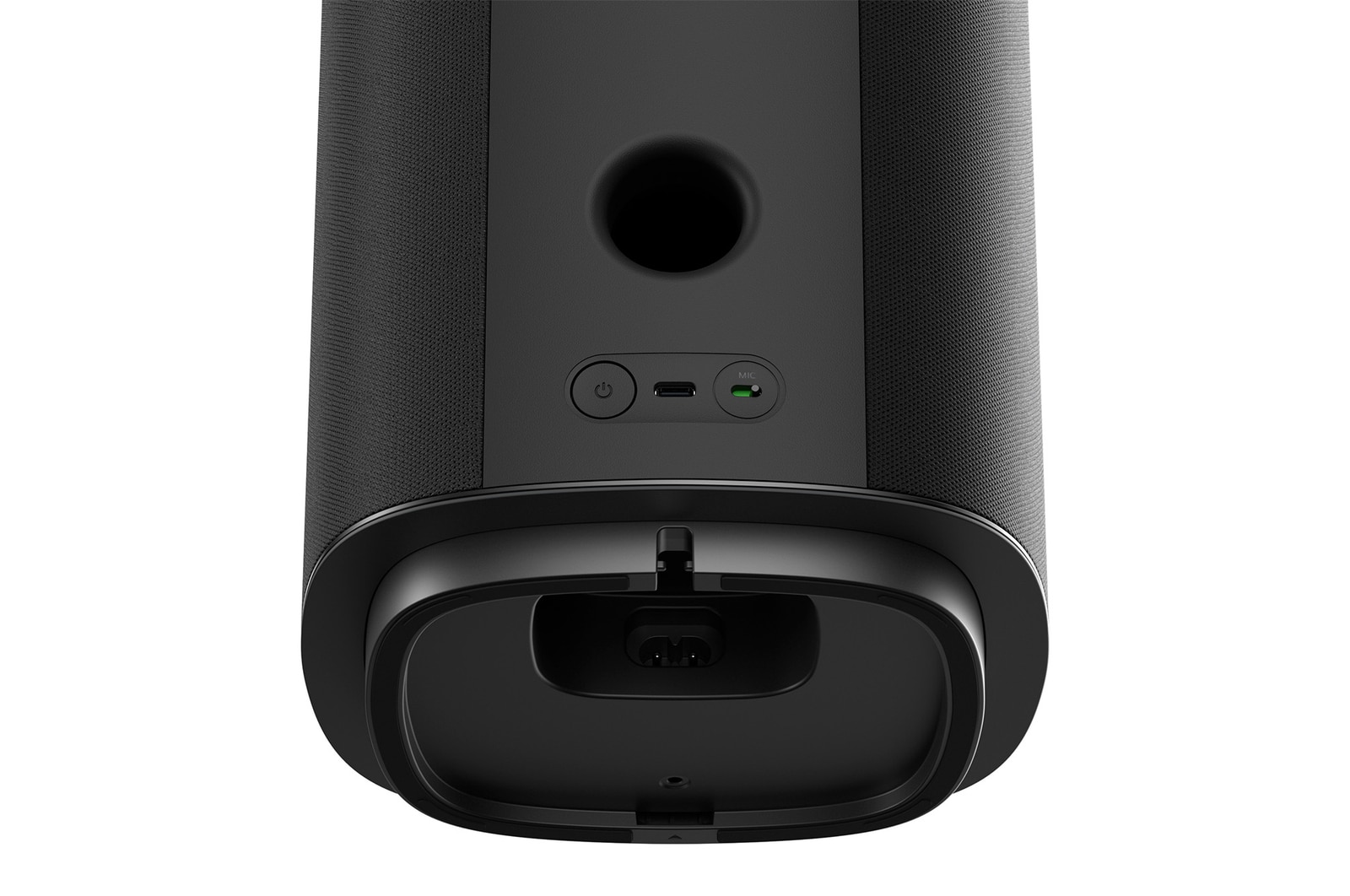 rear view of Sound Suite M7 from the bottom (design update implemented)