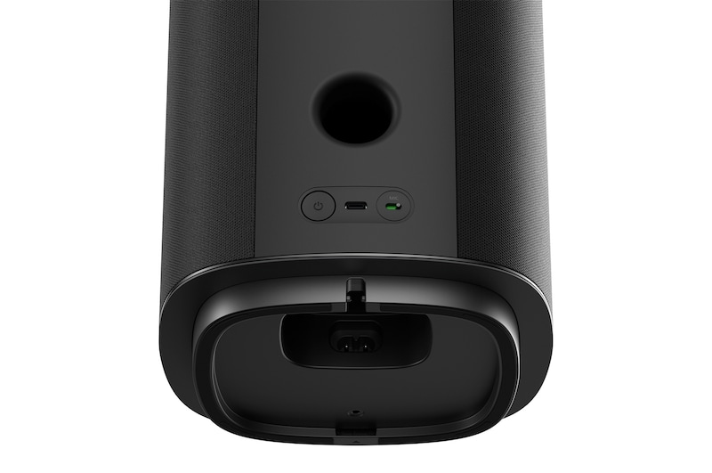 rear view of Sound Suite M7 from the bottom (design update implemented)