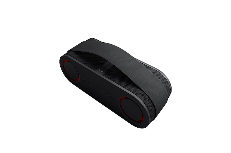 rear view of xboom Bounce with handle