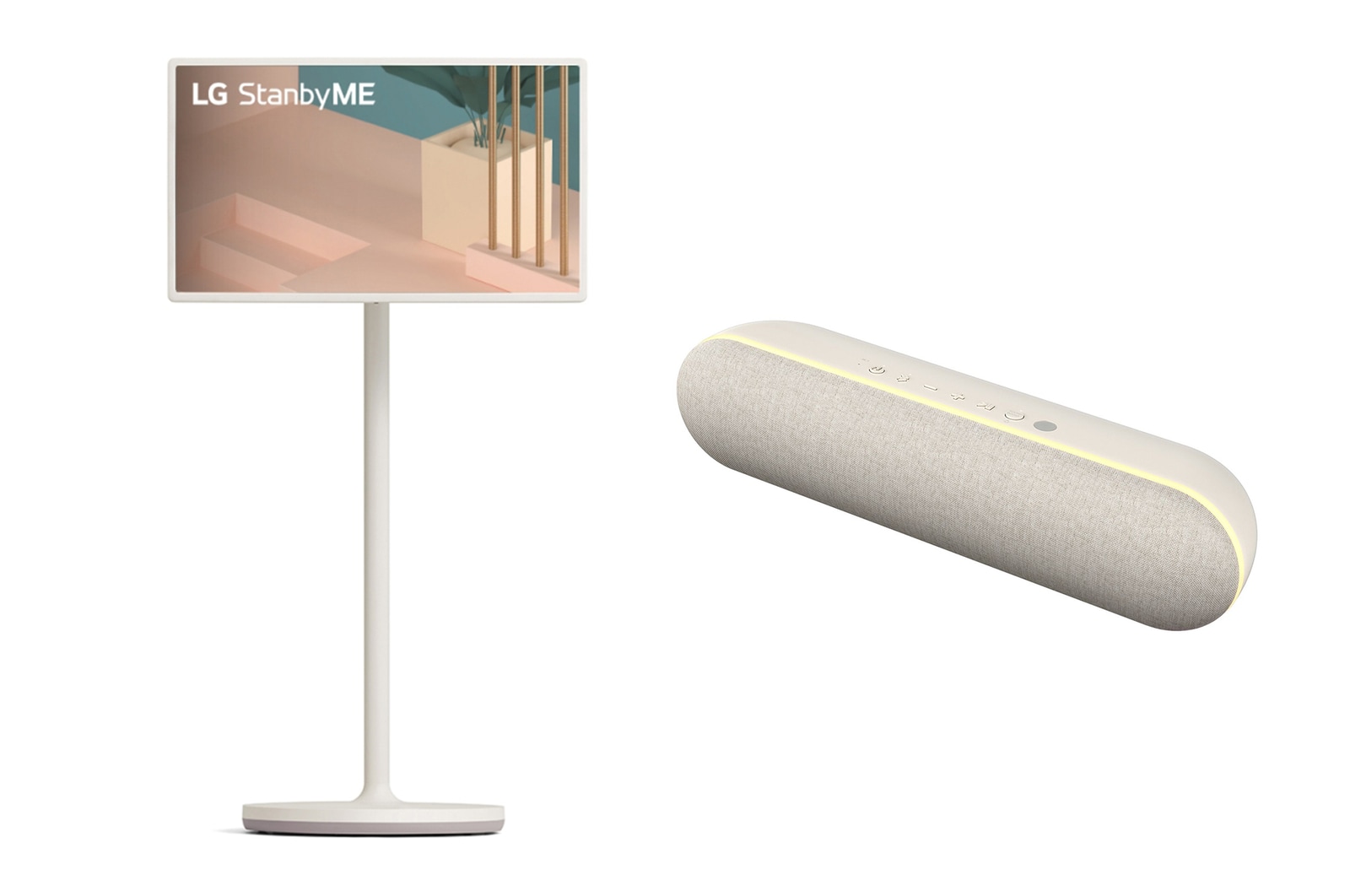 LG StanbyME + XT7S Speaker Package 27ART10CKPL.AXT7S LG HK