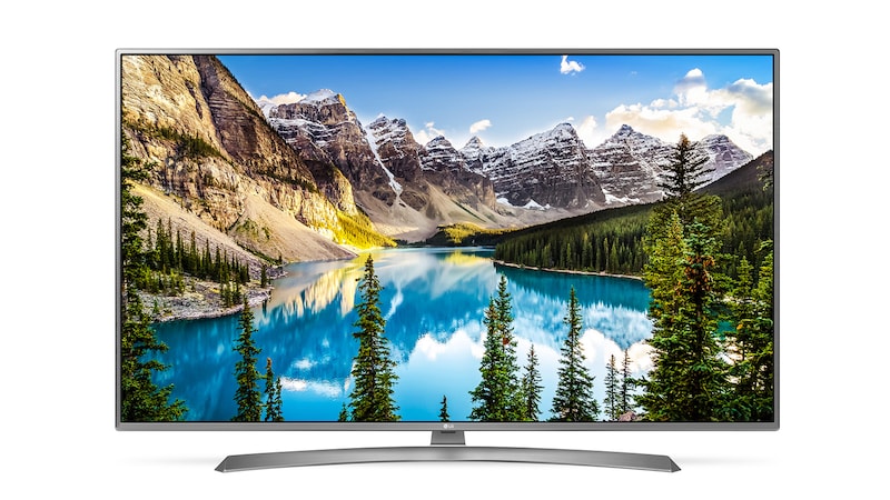 Front view of 43" UHD 4K HDR Smart TV UJ65 Series 43UJ6500