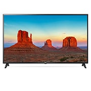 Front view of UHD TV UK6200 43UK6200PCA