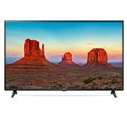 Front view of UHD TV UK6300 43UK6300PCD