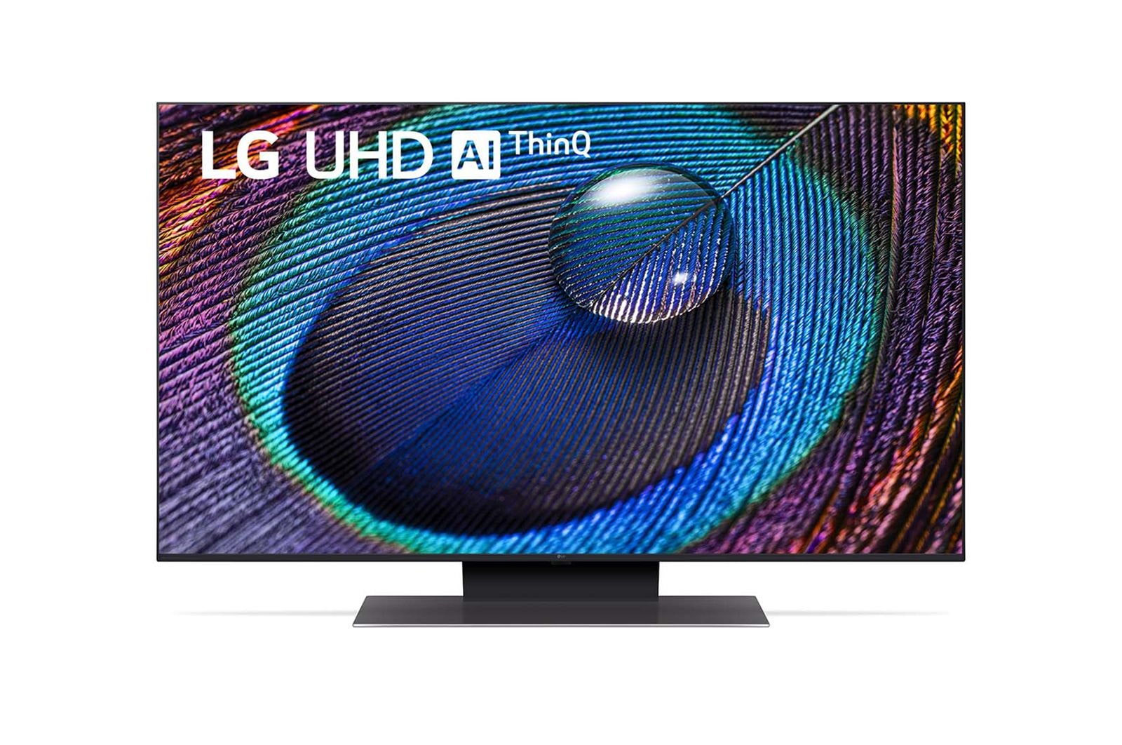 A front view of the LG UHD TV