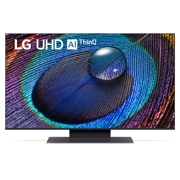 A front view of the LG UHD TV