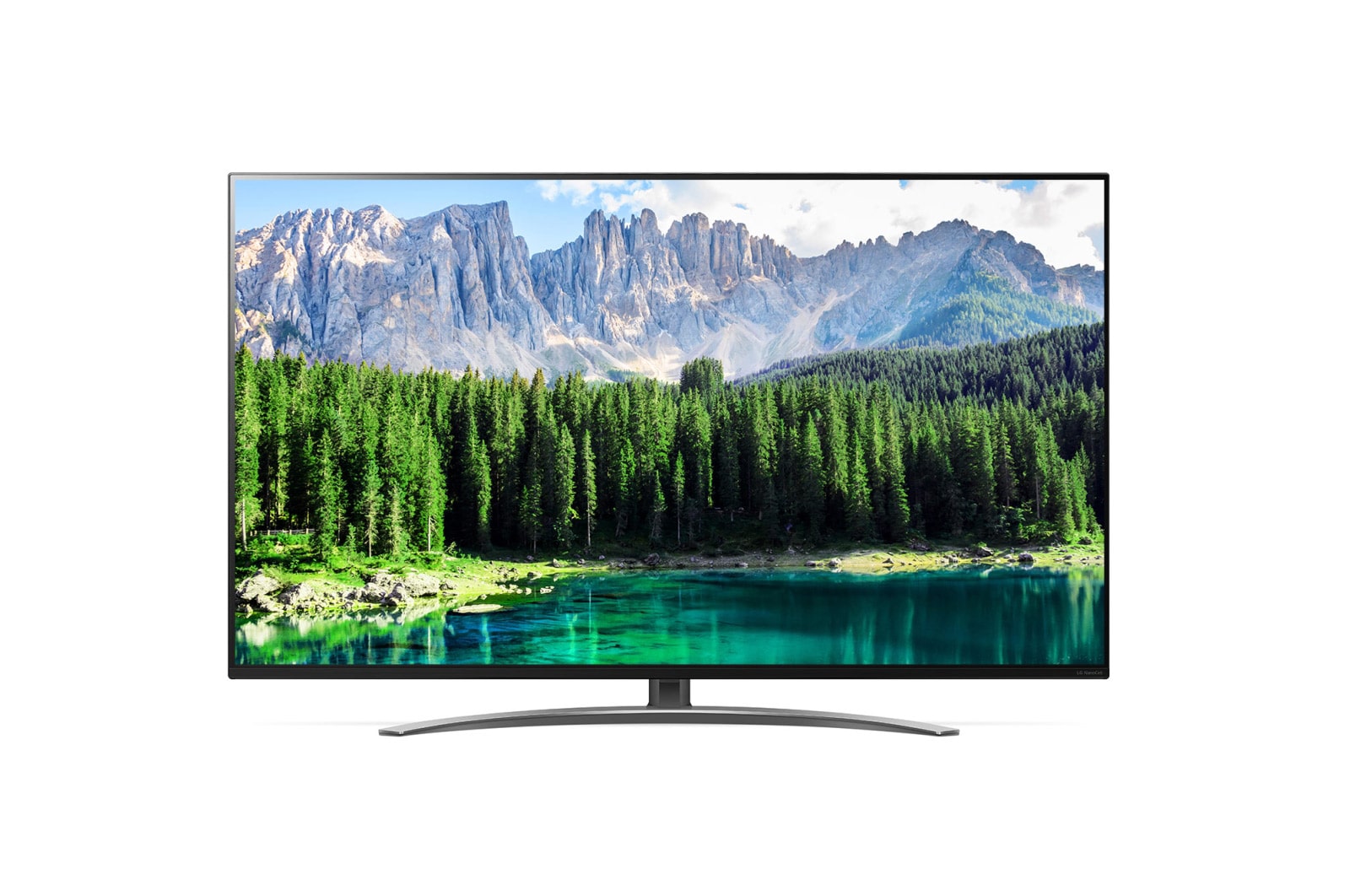 Front view of NanoCell TV SM8600 49SM8600PCA