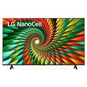 A front view of the LG NanoCell TV