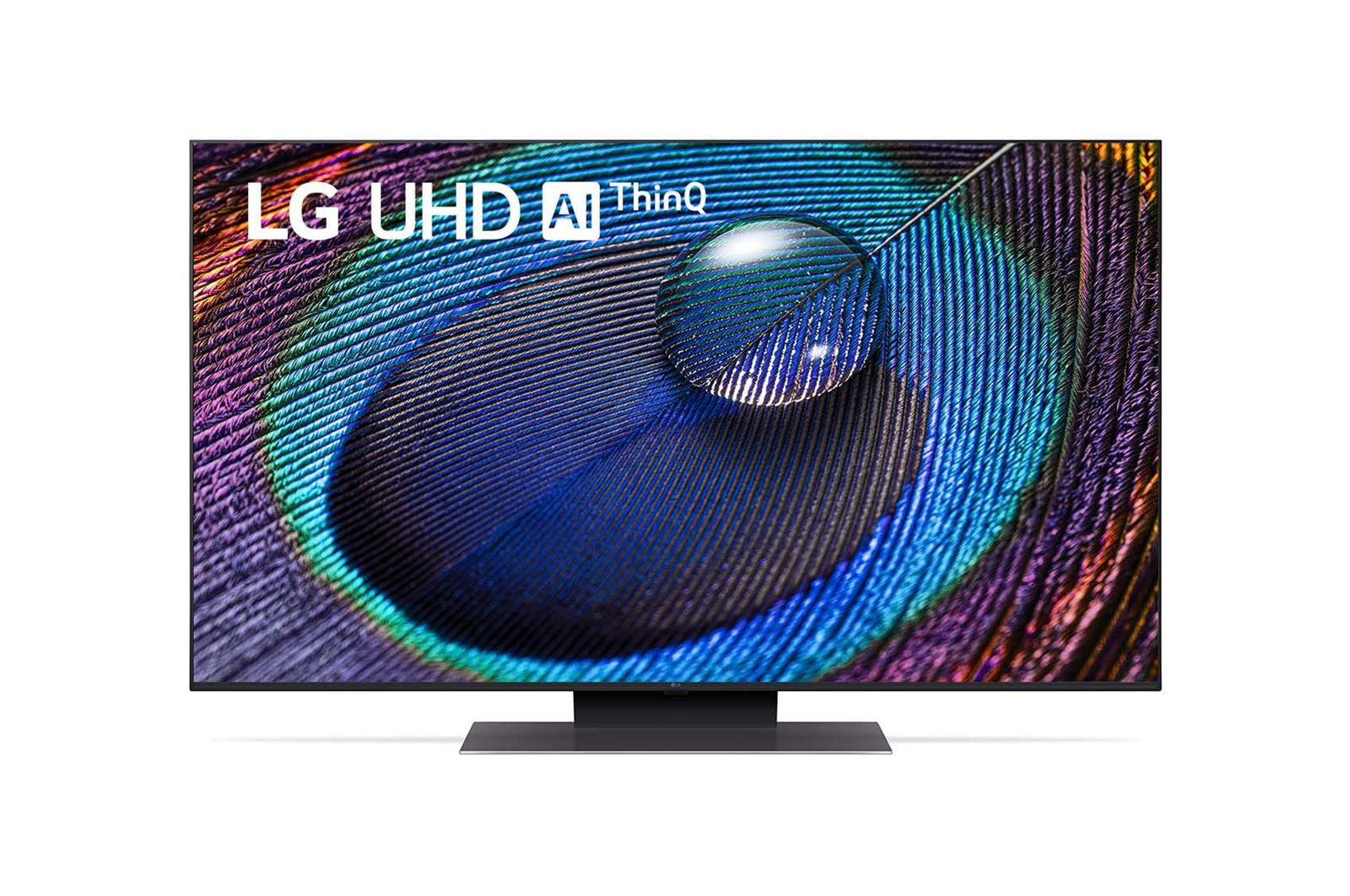 A front view of the LG UHD TV