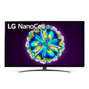 Front view of 55&#34; AI ThinQ 4K LG NanoCell TV - Nano86 55NANO86CNA